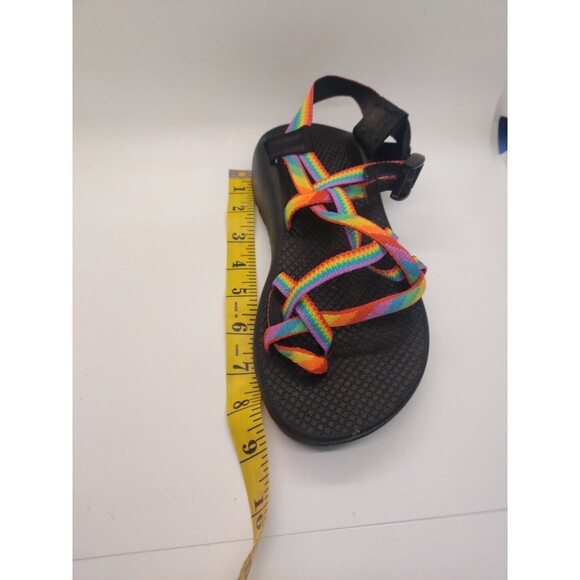 Chaco Women's Sandal Sz 7 Rainbow Toe Strap Adjustable - Picture 3 of 14